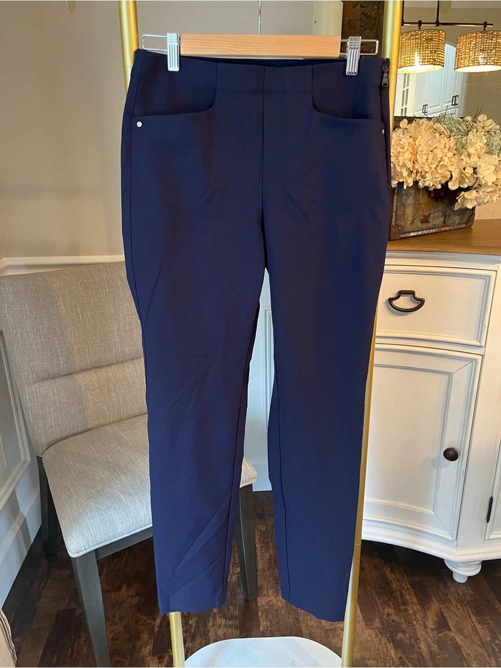 RLX Ralph Lauren Navy Straight-Leg Performance Pants